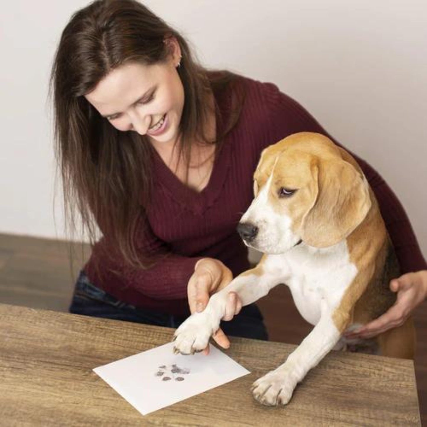 Kit d’empreinte pour animaux